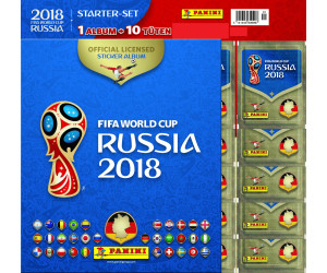 Panini WM 2018 Russia World Cup Sticker 25 Tüten Booster NEU OVP