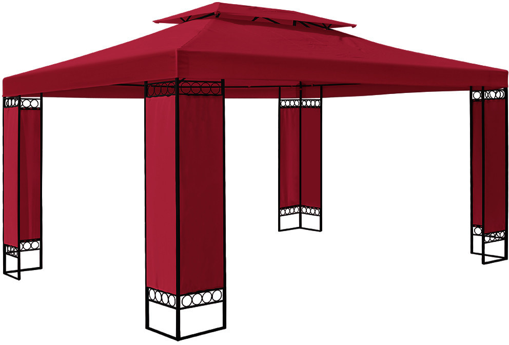 Deuba Elda Pavillon 3 x 4 m rouge