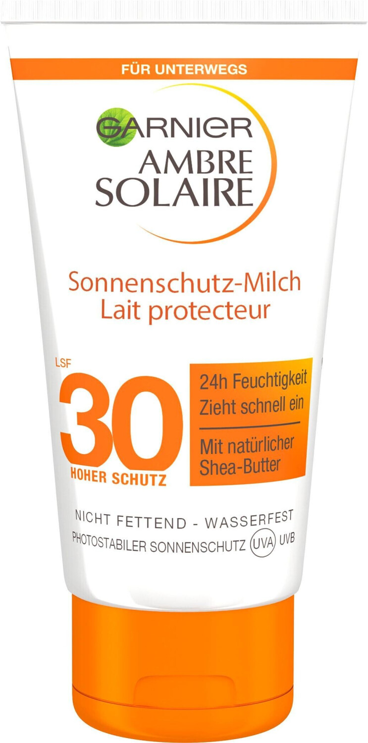 Garnier Ambre Solaire Preisvergleich Sonnenschutz-Milch (50ml) bei € 30 1,95 LSF ab 