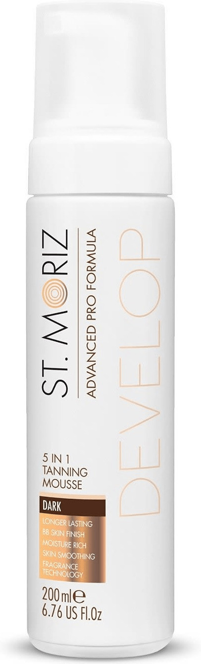 St.Moriz Develop Advanced Pro Formula 5 in 1 Tanning Mousse Dark (200 ml)