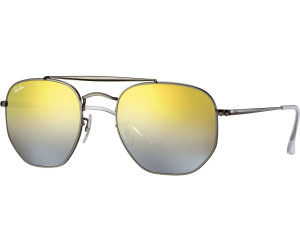 brown gradient mirrored ray bans