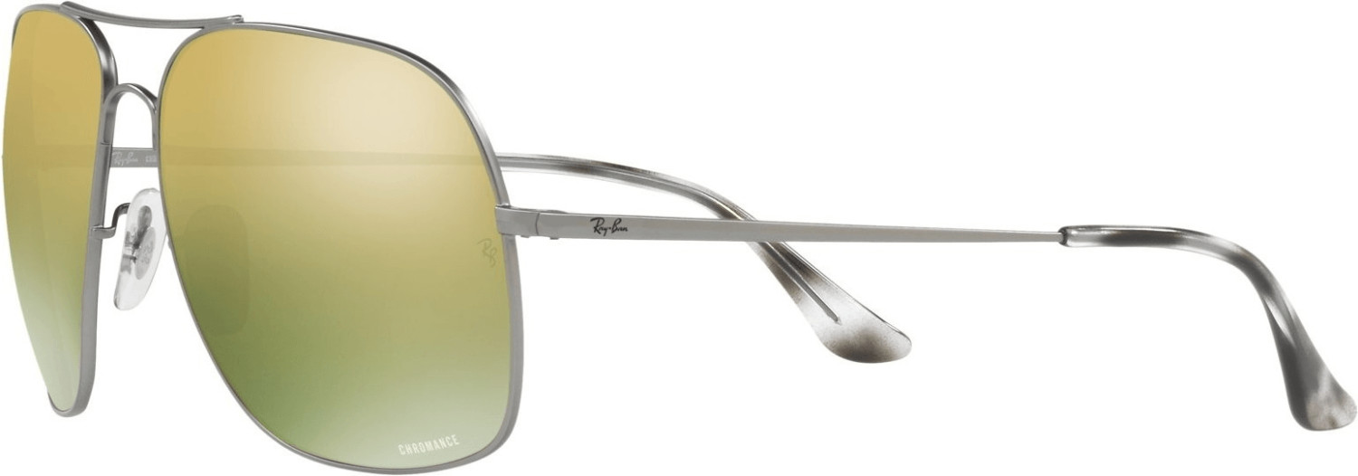 ray ban chromance green