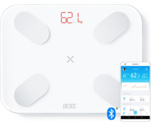 PICOOC Mini Personenwaage Körperanalysewaage Smart LED-Anzeige IOS Android App 