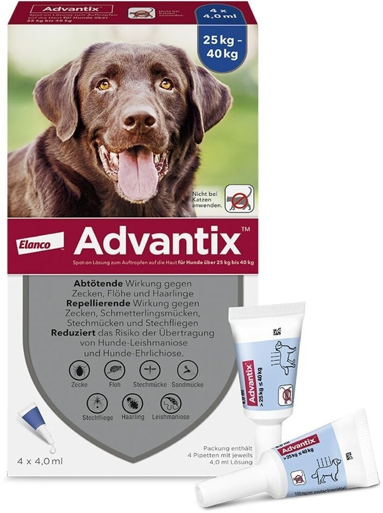 Advantix Pipeta perros desde 7,73 € | Agosto 2026 | Compara precios en ...