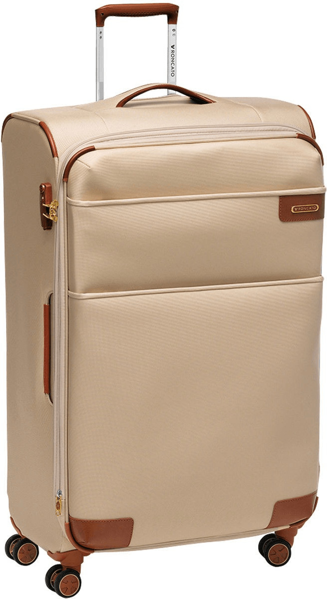 Roncato Uno Soft Medio 4 Wheel Trolley 72 cm champagne