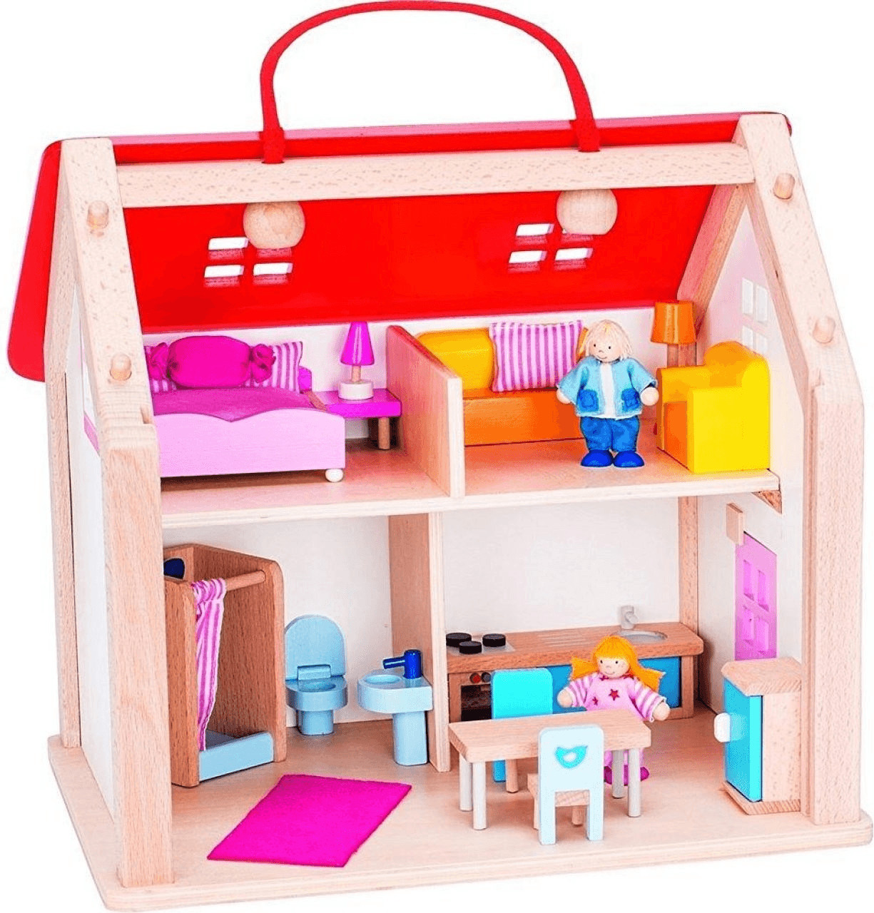 Goki Valise maison de poupée