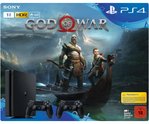 Sony PlayStation 4 (PS4) Slim 1TB + God of War