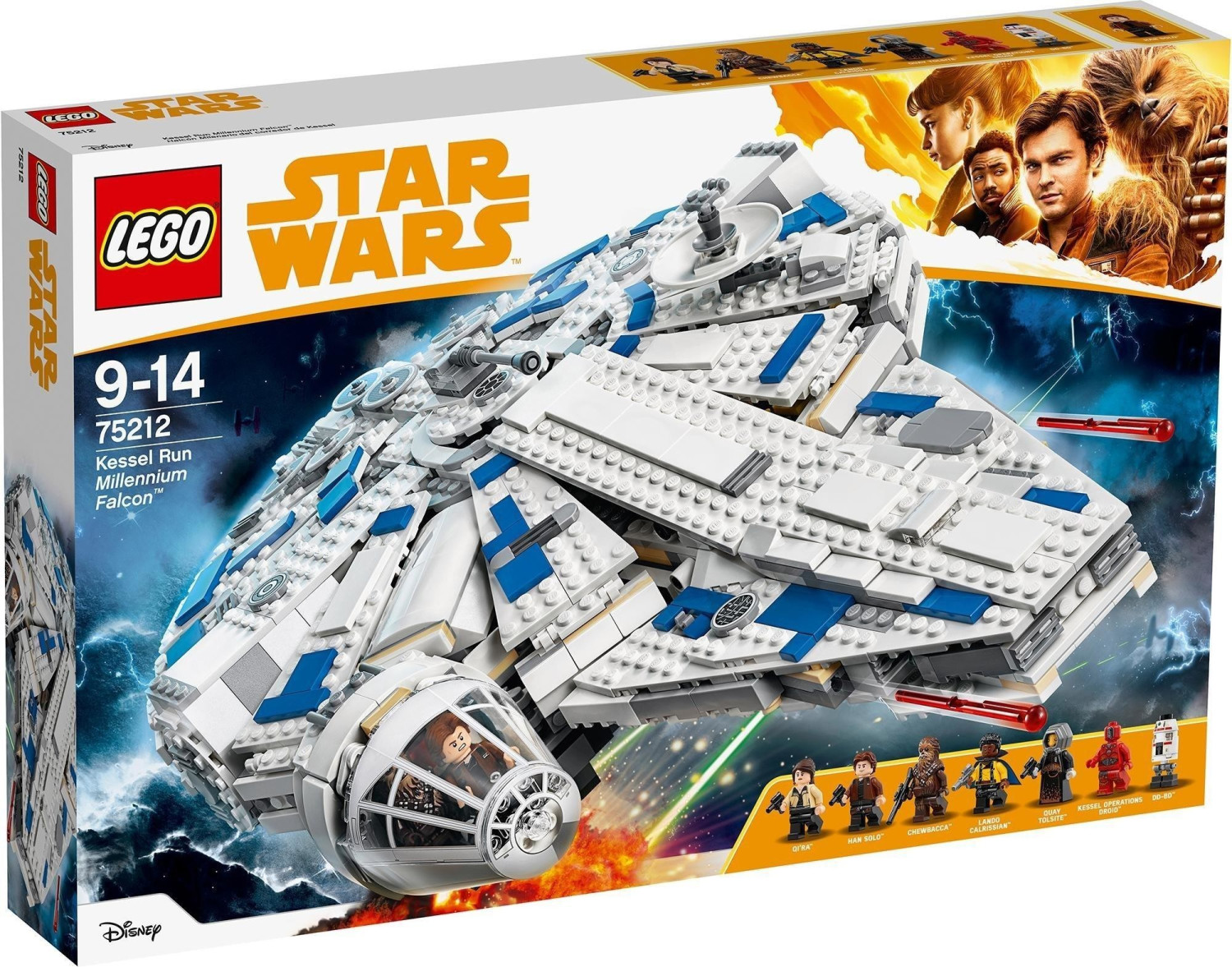 Soldes LEGO Star Wars - Le Faucon Millenium du raid de Kessel (75212) 2024  au meilleur prix sur