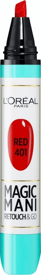L'Oréal Magic Mani Retouch & Go - 401 Red (4ml)
