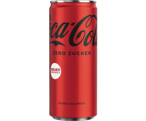 Coca-Cola Zero 0,33l Dose ab 0,60 € | Preisvergleich bei ...