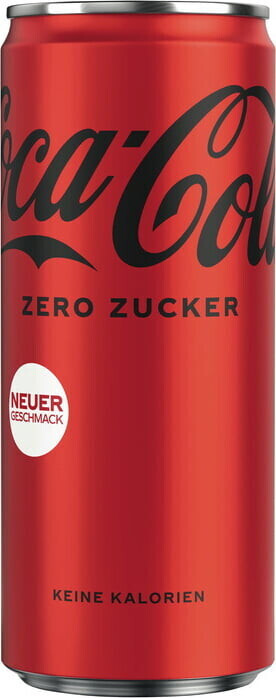 Coca-Cola Zero 0,33l Dose