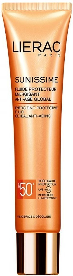 Lierac Fluide Protecteur Énergisant Anti-Age Global SPF 50+ (40 ml)