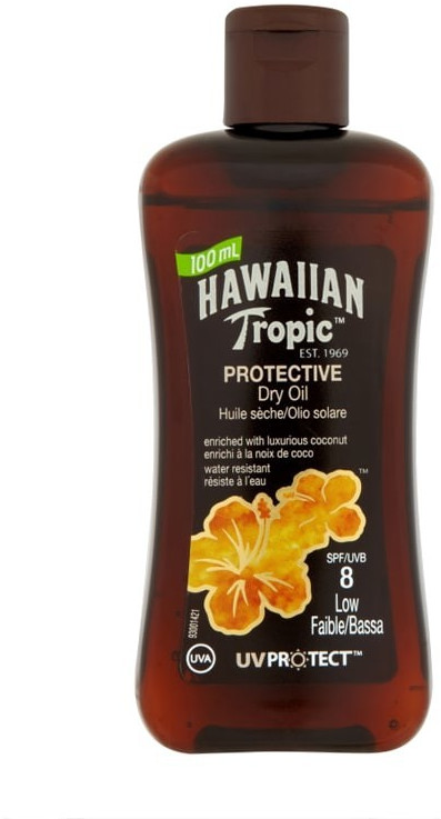 Hawaiian Tropic Protective Dry Oil SPF 8 (100 ml)