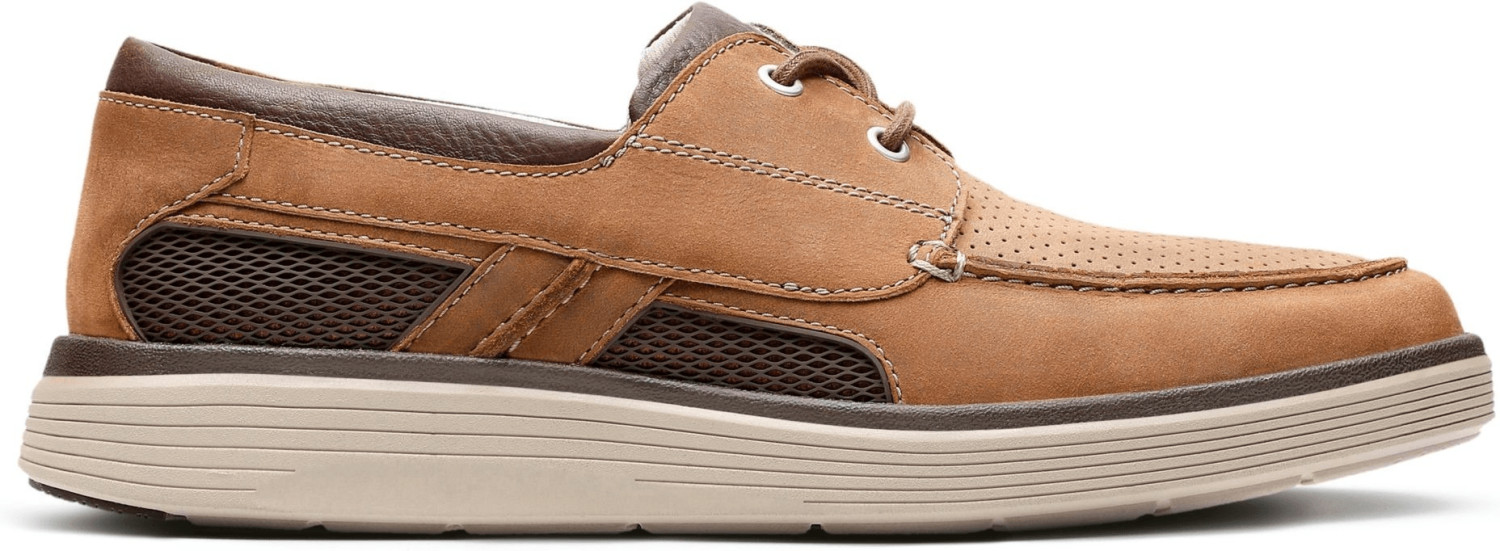 Clarks Un Abode Step dark tan lea