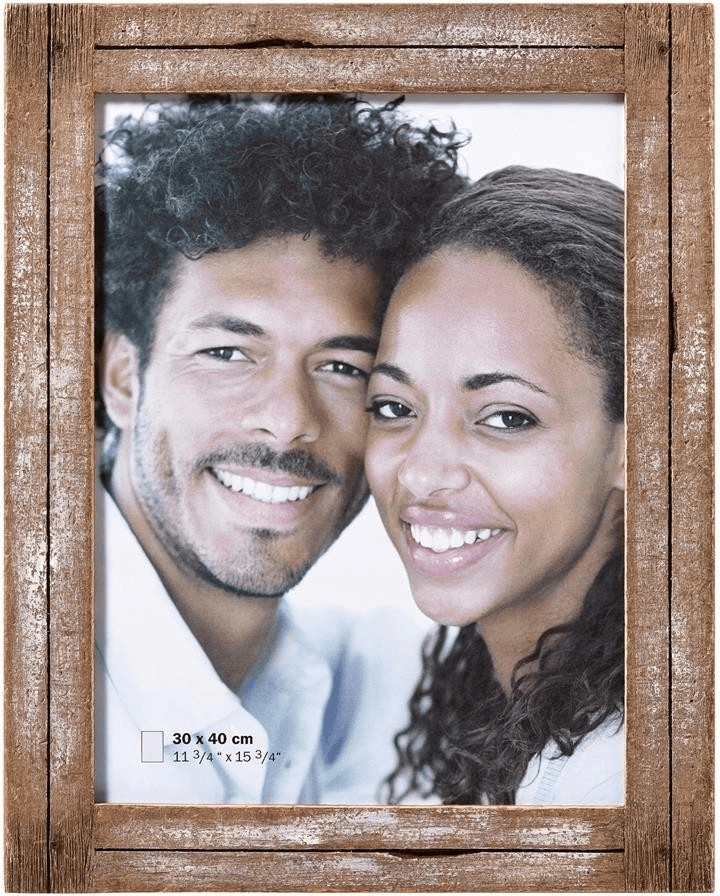 walther design Portrait Frame Dupla 30x40 white/nature