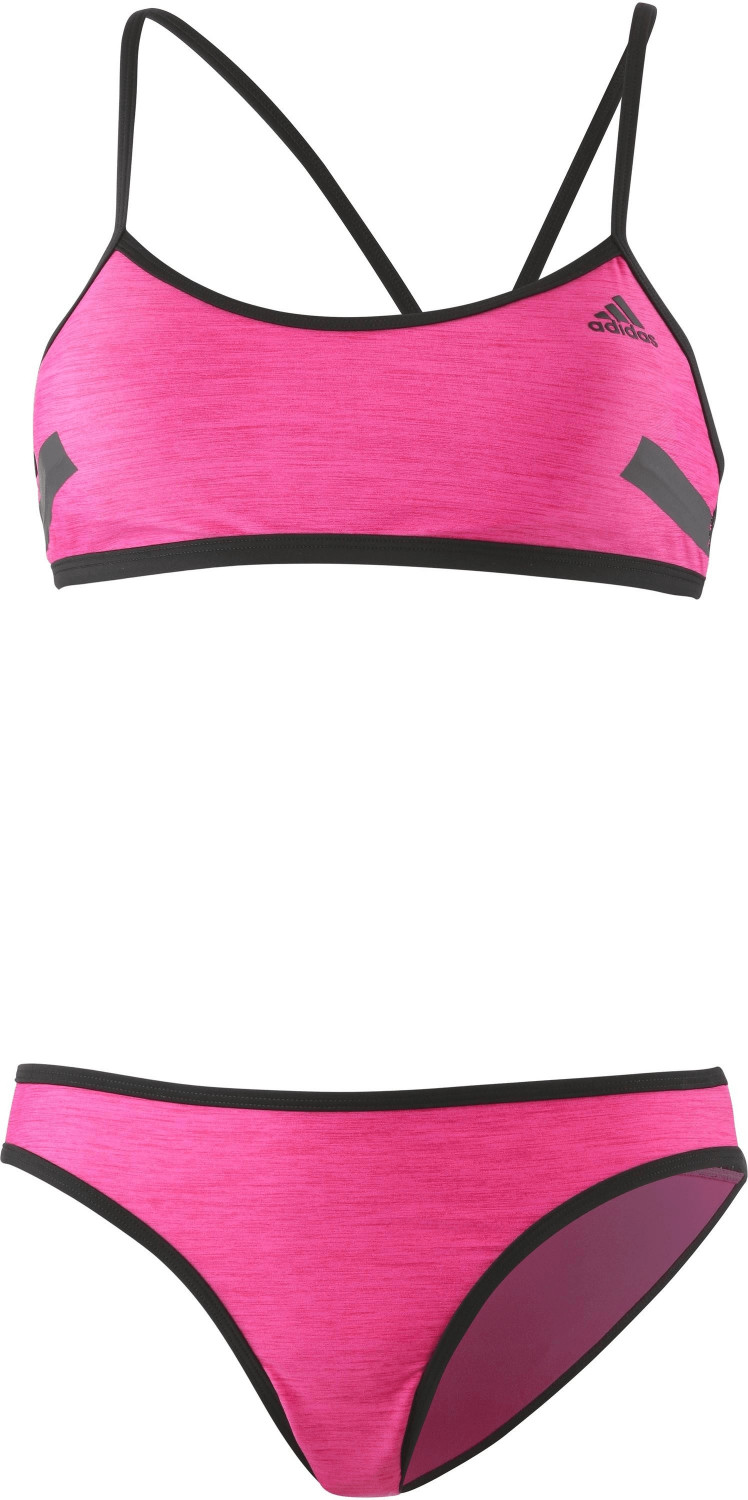 Adidas Solid Beach Volleyball Bikini shock pink/black