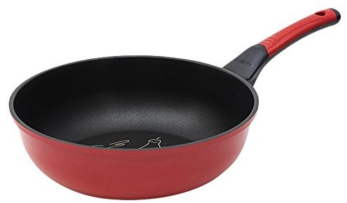 AMT Wok with handle & lid 32 cm