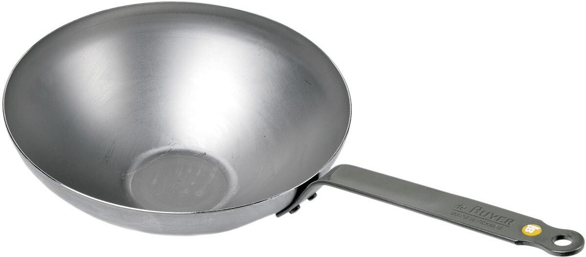 De Buyer Mineral B Element Wok 28 cm