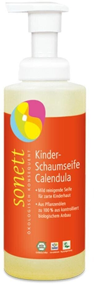 Sonett Savon mousse pour enfant calendula
