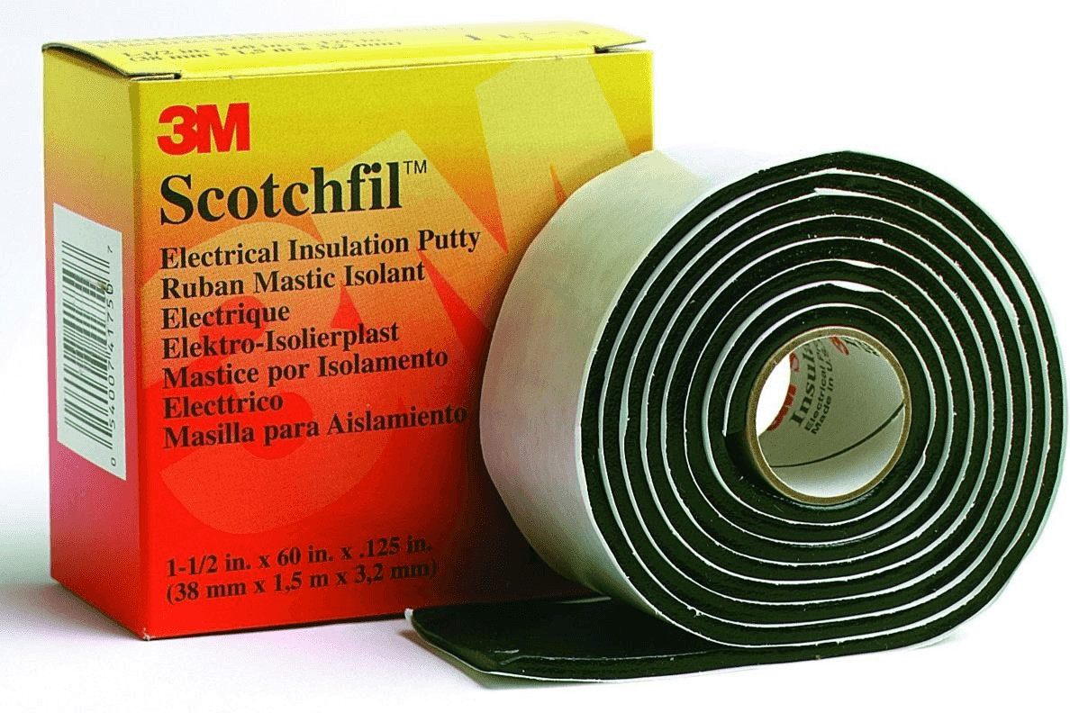 Scotch Ruban isolant électrique ignifuge en PVC 19M noir Maroc à