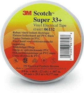 3M SUPER33+-19X20 Ruban isolant Scotch® noir (L x l) 20 m x 19 mm 1