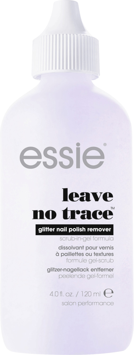 Essie Dissolvant pour vernis à pailettes ou textures Leave No Trace (120 ml)