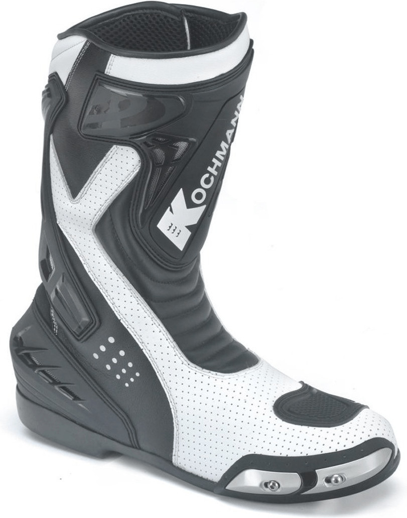 Kochmann Bottes Aragon blanc/noir