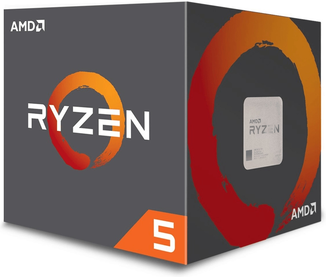 AMD YD2600BBAFBOX Prozessor RYZEN5 2600 Socket AM4 3.9Ghz Max Boost, 3,4Ghz  Base+19MB