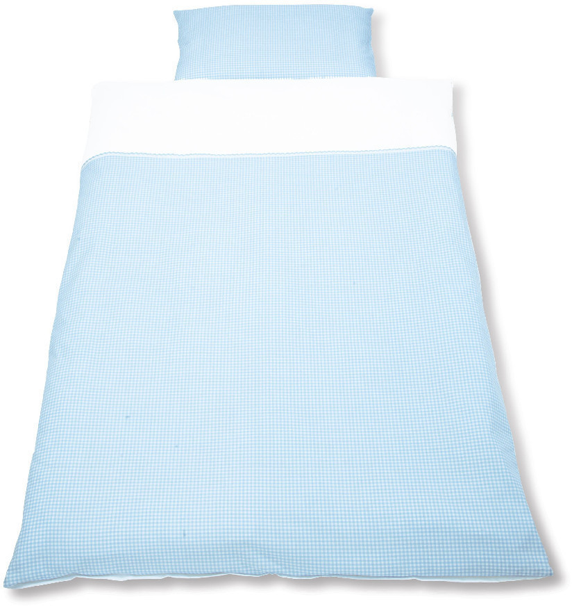 Pinolino Bed linen 100x135cm - Vichy-Karo blue