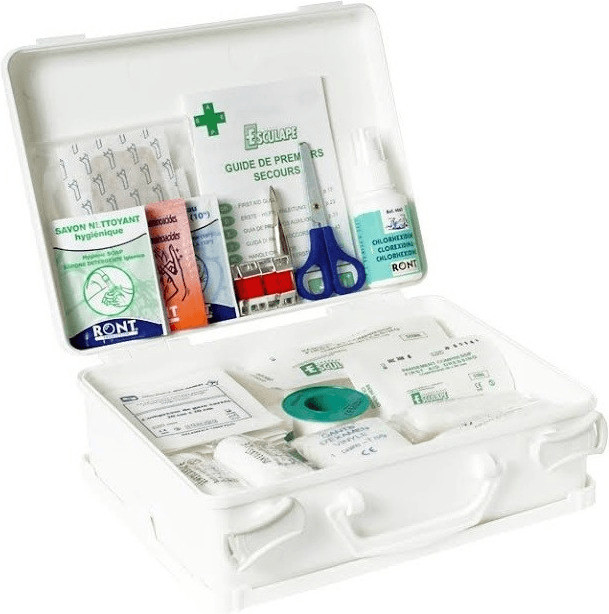 Esculape Coffret de secours 1-8 personnes 7190102