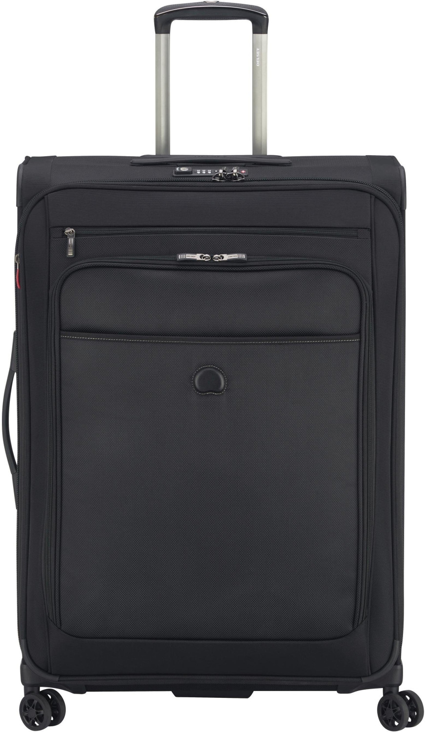Delsey Pilot WW Valise trolley extensible 4 doubles roues 74 cm noir