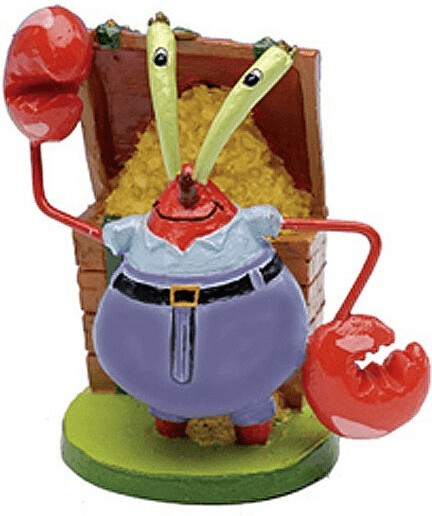 Penn-Plax Spongebob Squarepants - Mr Krabs 5cm