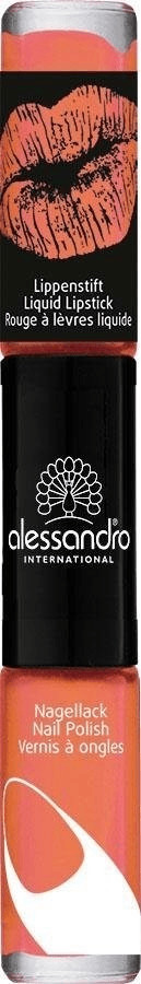 Alessandro Perfect Pair Lip & Nail - Peachy Cinderella