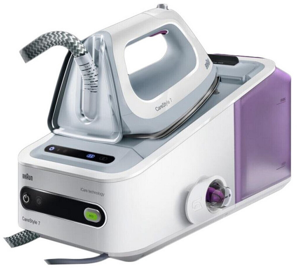 BRAUN - CareStyle 7 IS7044BK Ferro da Stiro a Caldaia, 2400 W, 2 Litri,  Plastica, Nero, Grigio, Viola - ePrice