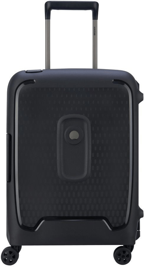 Delsey Money Valise trolley cabine slim 4 doubles roues 55 cm black