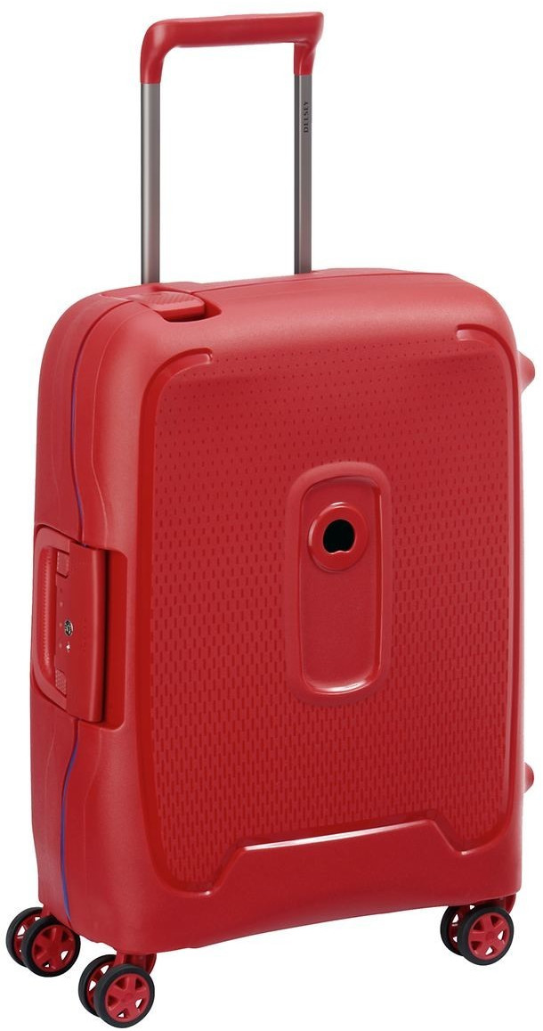 Delsey Money Valise trolley cabine slim 4 doubles roues 55 cm red (14)