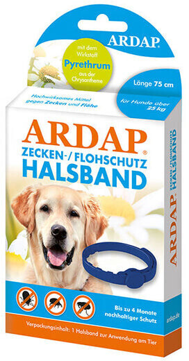 Quiko ARDAP Zecken/ Flohschutzhalsband Hund über 25kg ab 9,38