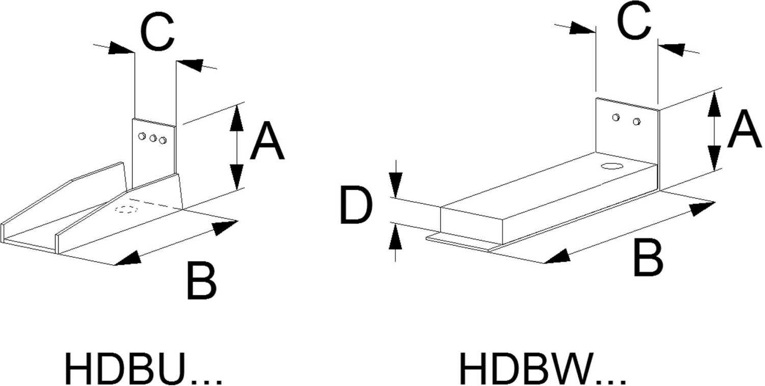 Simpson Strong-Tie HDBU163G