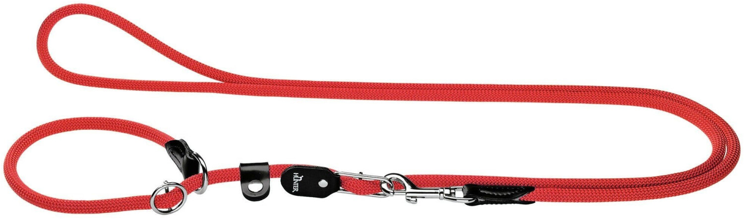 HUNTER Laisse lasso pour chien 10 mm / 170 cm red HUNTER Laisse lasso pour chien 10 mm / 170 cm red
