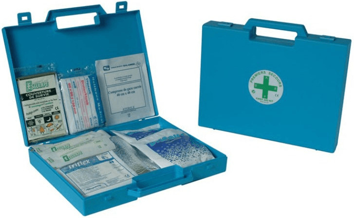 Esculape Trousse secours segment coupé 1 personne