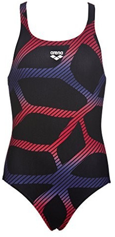 Arena Girl's Spider One Piece black/red