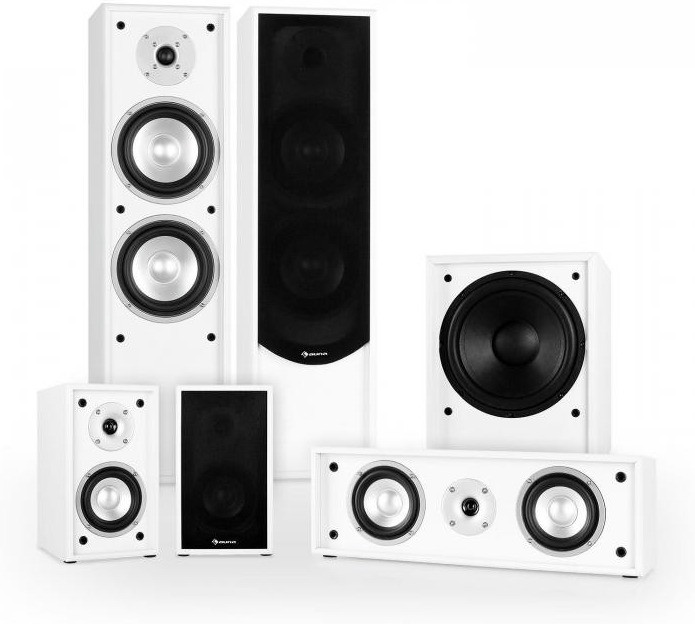 Auna Linie-300 5.1 Set blanc