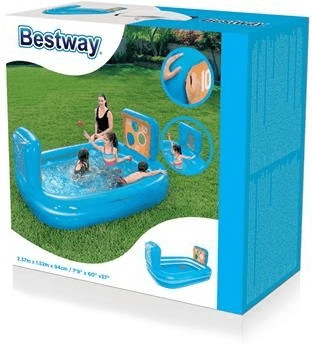 Piscine de jeu gonflable pour enfants aquarium jeu d'eau bestway 53052  53052 - Conforama