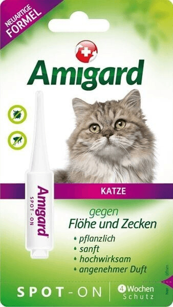 Amigard Spot-on for cats 3x1,5ml