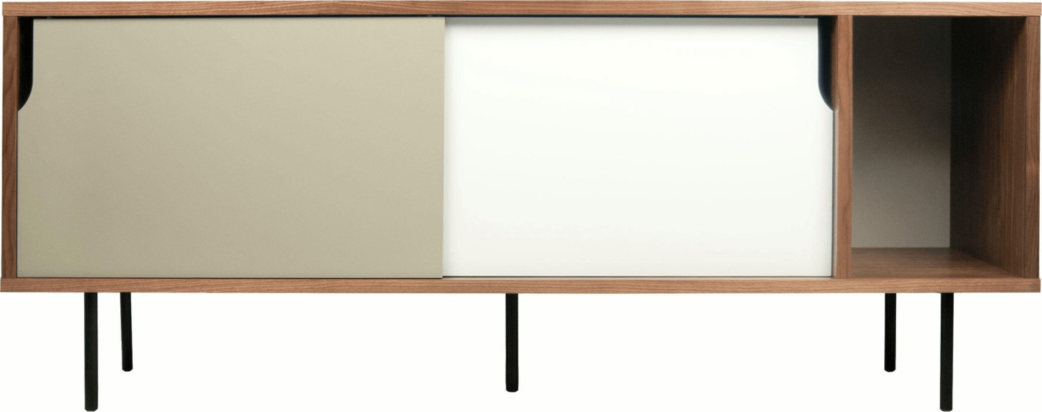 TemaHome Dann 165 cm Walnut / white-grey
