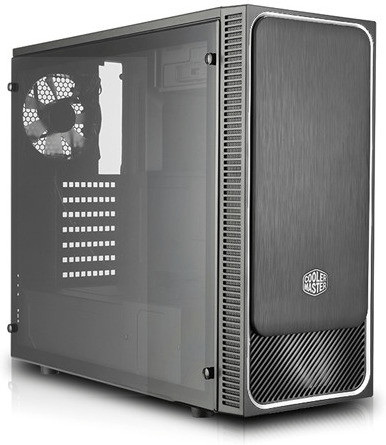 CoolerMaster MasterBox E500L Window silver