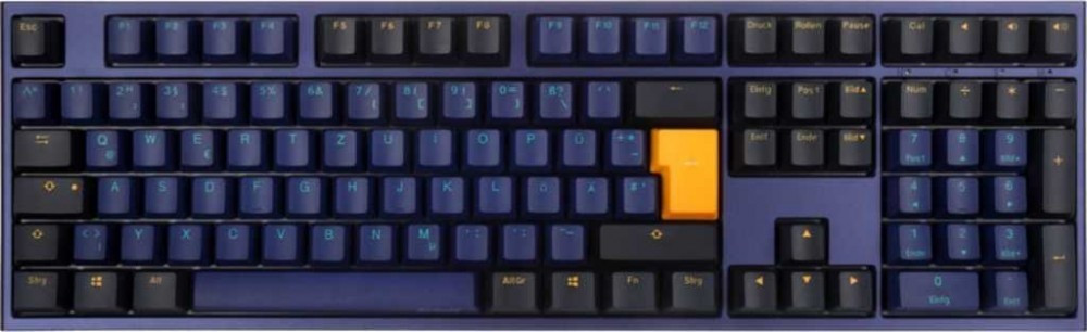 Ducky Channel ONE 2 Horizon PBT (MX Blue)(DE)