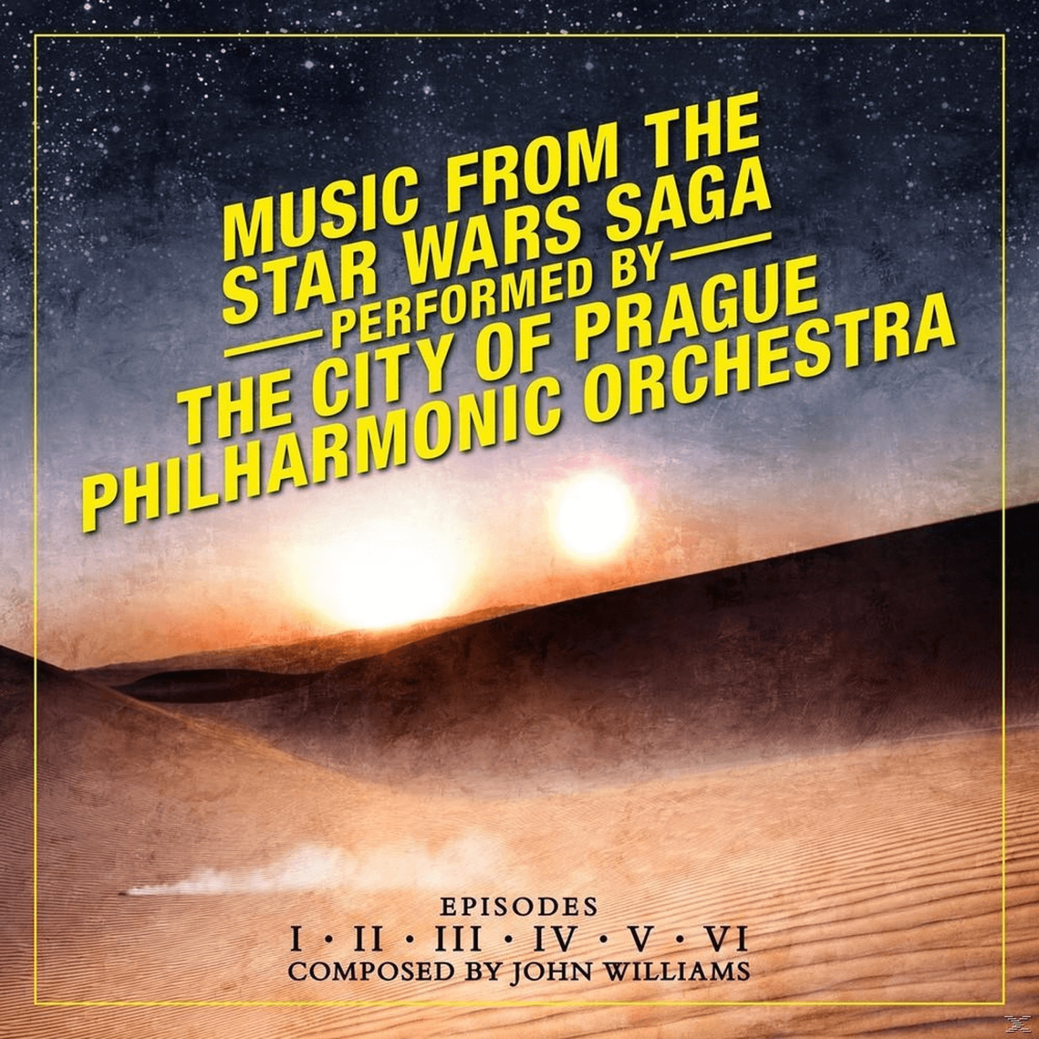 The City of Prague Philharmonic Orchestra - Music from the Star Wars Saga (CD)