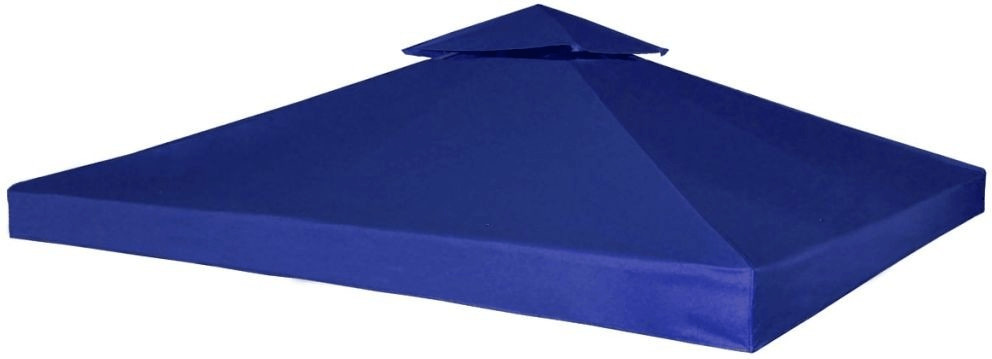 VidaXL Toit de rechange 3 x 3 m bleu