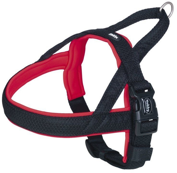 Nobby Norwegian harness mesh preno 38-50 cm + 36 cm / B: 20/25 mm red